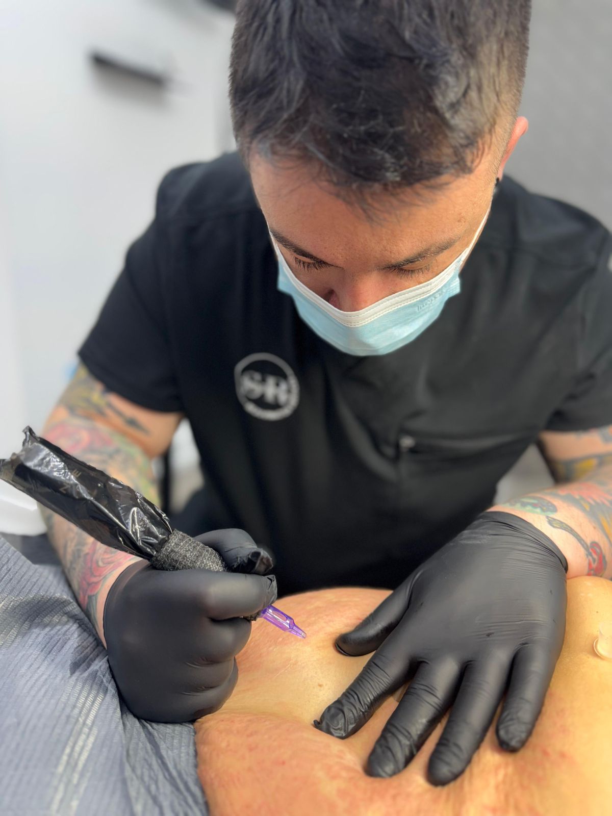 Skin ReNUE before and after — paramedical tattooing transformation